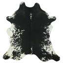 Ver imagem 1 de Pele Decorativa Natural – Salpicado Preto e Branco - 250610130722