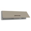 Ver imagem 5 de Armário Aéreo 100 Cm 1 Porta Basculante Branco/crema Agata Madesa