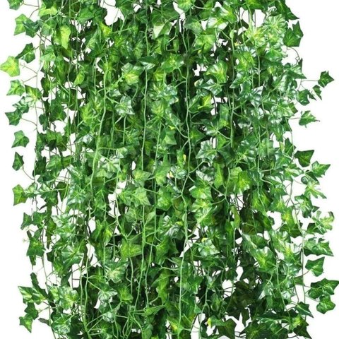 Trepadeira Artificial Hera 2METROS a Unidade Jardim Vertical