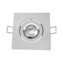 Ver imagem 3 de Kit 4 Spot Led 5w 6500k Quadrado Branco Frio Bivolt Avant