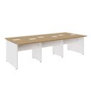 Ver imagem 2 de Mesa de Trabalho Escritório para 6 Pessoas 2,70m Mac Br F5