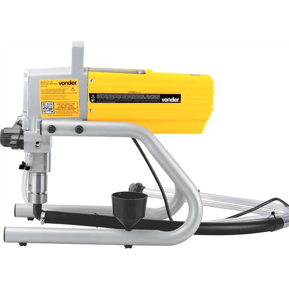 Máquina de Pintura Airless 1,2hp Mpa 120 Vonder 220v - 110v - 5