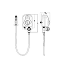Ver imagem 2 de Ducha Higiênica 3t 127v 4000w - Lorenzetti 7560042