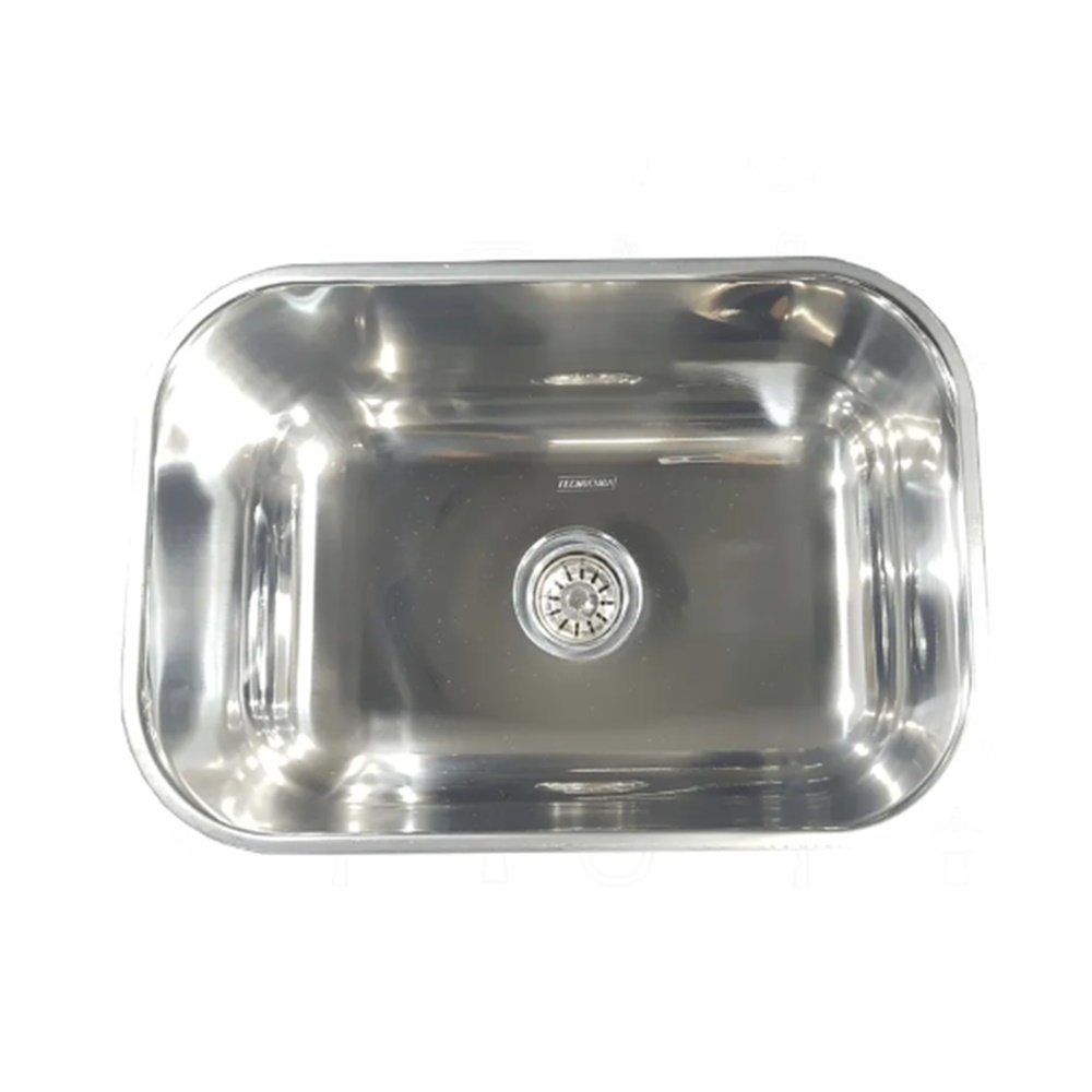 TANQUE INOX 40X40X22CM 304 + CUBA INOX N1 46X30X17CM 430 - 2