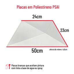 Kit 12 Placas Painel Revestimento Relevo Decoração Texturizada Impermeavel Flexivel 50cmx22cm 3d Pvc - 8 Kit 12 Placas Painel Revestimento Relevo Decoração Texturizada Impermeavel Flexivel 50cmx22cm 3d Pvc - 8