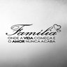 Adesivo De Parede Decorativo Quarto Sala Família Vida e Amor - Cor Preta - 3