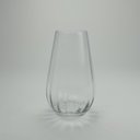 Ver imagem 5 de Vaso Decorativo de Vidro Transparente 25x16x16cm Enfeite Sala Mesa Estante