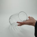 Ver imagem 7 de Vaso Decorativo de Vidro Transparente 25x16x16cm Enfeite Sala Mesa Estante