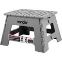 Ver imagem 4 de Banqueta Plástica Dobrável 220mm Cinza Vonder
