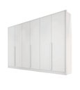 Ver imagem 1 de Guarda-roupa casal 6 portas 9 gavetas 2,70m Ibiza-Branco - Bianchi Móveis