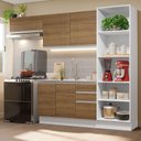 Ver imagem 1 de Armário De Cozinha 260cm Branco/Rustic
