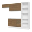 Ver imagem 2 de Armário De Cozinha 260cm Branco/Rustic