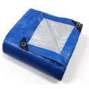 Ver imagem 1 de Lona Azul e Branca 10x15 m Plástico Leve Forte 300 micra