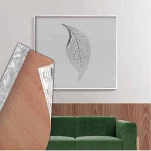 Plastico Adesivo 45CMX5M Fantasia Madeira