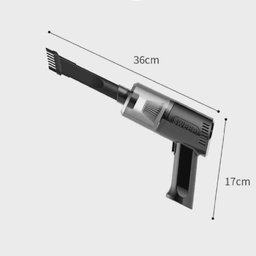 Aspirador Pó Portátil Casa e Automotivo Recarregável sem Fio - 2