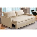 Ver imagem 1 de Sofá sem Caixa Retrátil e Reclinável 1,65m com Molas Kiara Suede Adonai Estofados