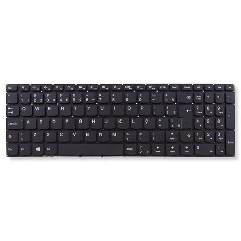 Teclado para Notebook Compatível Lenovo Ideapad 310-15isk | Preto Abnt2 - Novo