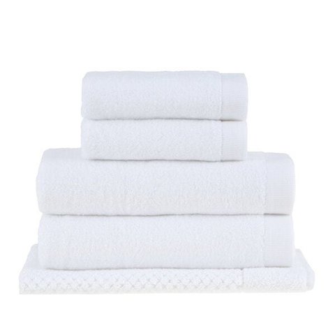 Jogo de Toalha de Banho Gigante Dual Air 5 peças Buddemeyer - Branco 1011