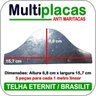Placa Anti Maritacas Individual Eternit e Brasilit 73 Metro(s) - 2