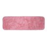 Tapete Passadeira Felpudo 2,00 x 0,60 Rosa Bebê Liso - Rosa-Bebê - Liso - 2