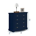 Ver imagem 4 de Cômoda 4 Gavetas Manchester 2043 Linz Móveis