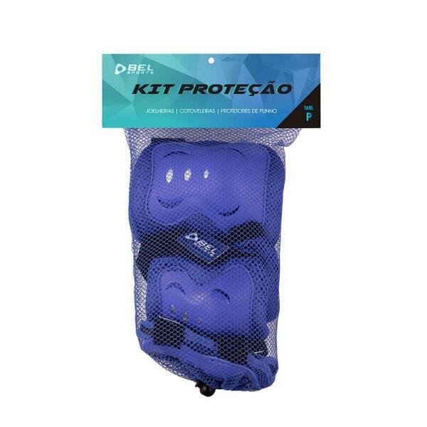 Kit de Proteção Infantil Pequeno Azul Bel Sports - 2
