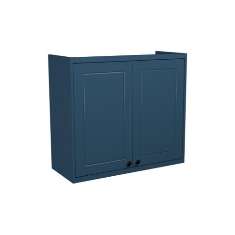 Armário Aéreo P/ Cozinha Évora Ph 3123 C/ 2 Portas 80cm Azul - Herval