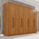 Ver imagem 1 de Guarda-Roupa Casal 8 Portas 4 Gavetas França Cinamomo