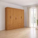 Ver imagem 1 de Guarda Roupa 6 Portas 4 Gavetas Allure -grand Line