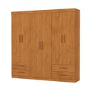 Ver imagem 3 de Guarda Roupa 6 Portas 4 Gavetas Allure -grand Line