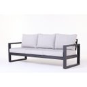 Ver imagem 1 de Sofá Flat 3 Lugares: Conforto Estofado com Estrutura em Alumínio para Elegância e Resistência