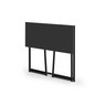 Escrivaninha 80cm Home Office Dobravel Estilo Industrial Preto - 4