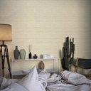 Ver imagem 2 de Papel de Parede Adesivo Decorativo Efeito Linho para Quartos e Salas de Estar - Kit 12 Metros