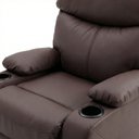 Ver imagem 6 de Poltrona do Papai Reclinável Flora 3 Posições Conforto Premium C/ Porta Copos Marrom
