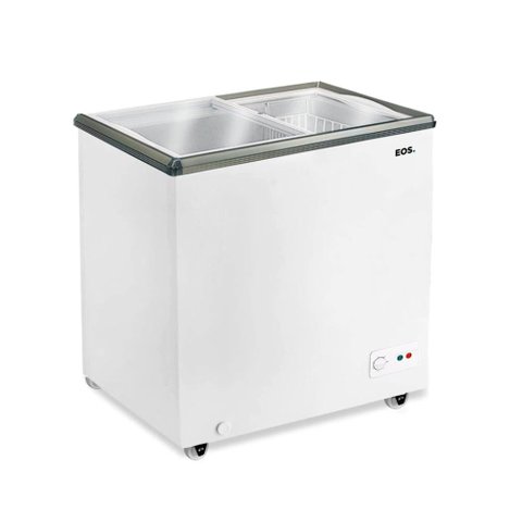 Freezer Expositor Horizontal Eos 176 Litros Dupla Ação Eeh200 110v