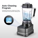 Ver imagem 7 de Amzchef Liquidificador Profissional 8-em-1 2000w com Painel Led, Cinza