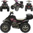 Ver imagem 3 de Quadriciclo Eletrico Biemme Quatry Cross 12v Preto Rosa Girl