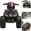 Ver imagem 2 de Quadriciclo Eletrico Biemme Quatry Cross 12v Preto Rosa Girl