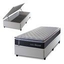 Ver imagem 1 de Cama Box Baú Solteirão 96x203 Dakota Espuma D33 King House