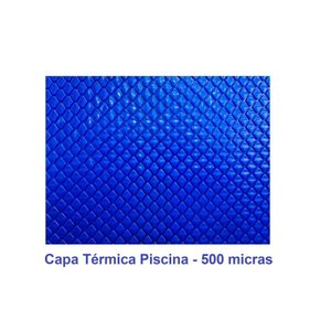 Capa Termica 500 Micras 4x8 Metros Azul