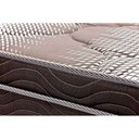 Ver imagem 3 de Cama Box Queen: Colchão Ortopédico Ortobom Wood Light + Base Crc Suede Brown(158x198)
