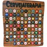 Quadro Porta Tampinhas Rustic - 80 - Cervejaterapia - 1
