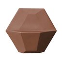 Ver imagem 1 de Vaso Planta Diamante 40x35 Jardim Vertical Polietileno - MARROM CHOCOLATE 020