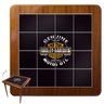 Mesa Madeira Azulejo 80x80cm - Base 4pé 78cm - Natural - Harley Davidson - 2