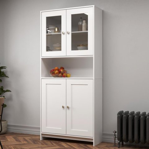 Armário de Cozinha 4 Portas Ac4005 Branco Decibal