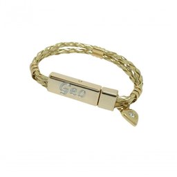 Pulseira Personalizada Fecho Click Dourada Tamanho : M - 2