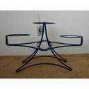 Ver imagem 4 de Suporte Ferro de Mesa para 3 Vasos - Grande - Preto