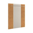 Ver imagem 2 de Painel Ripado de 1.80m para Tv até 75'' Cor Off White / Cinamomo