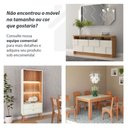 Ver imagem 5 de Mesa de Jantar Redonda 105cm com Tampo de Vidro 100% Mdf