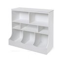 Ver imagem 2 de Organizador Infantil Paco 2 Portas 6 Gavetas MDF 93cm Branco Woodcore